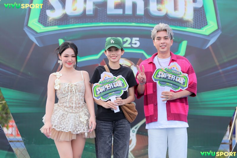 Nóng bỏng mắt với dàn hot girl mang "lửa" đến Vivu Sport Super Cup 2025